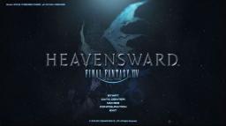 Final Fantasy XIV Online: Heavensward Title Screen